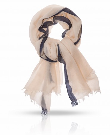 Палантин Женский CW-CASHWOOL/WHITE1